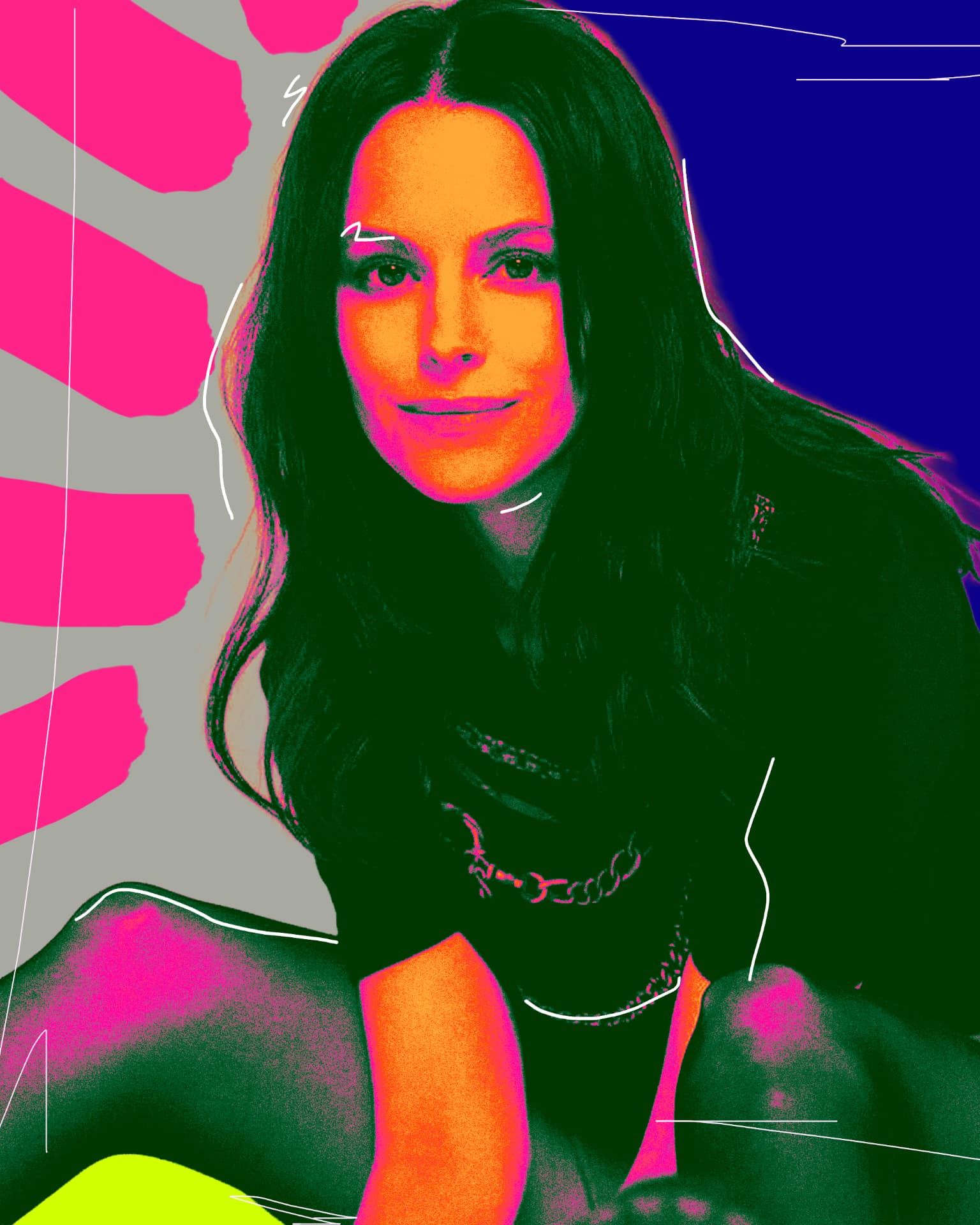 Portrait of Emily Hampshire