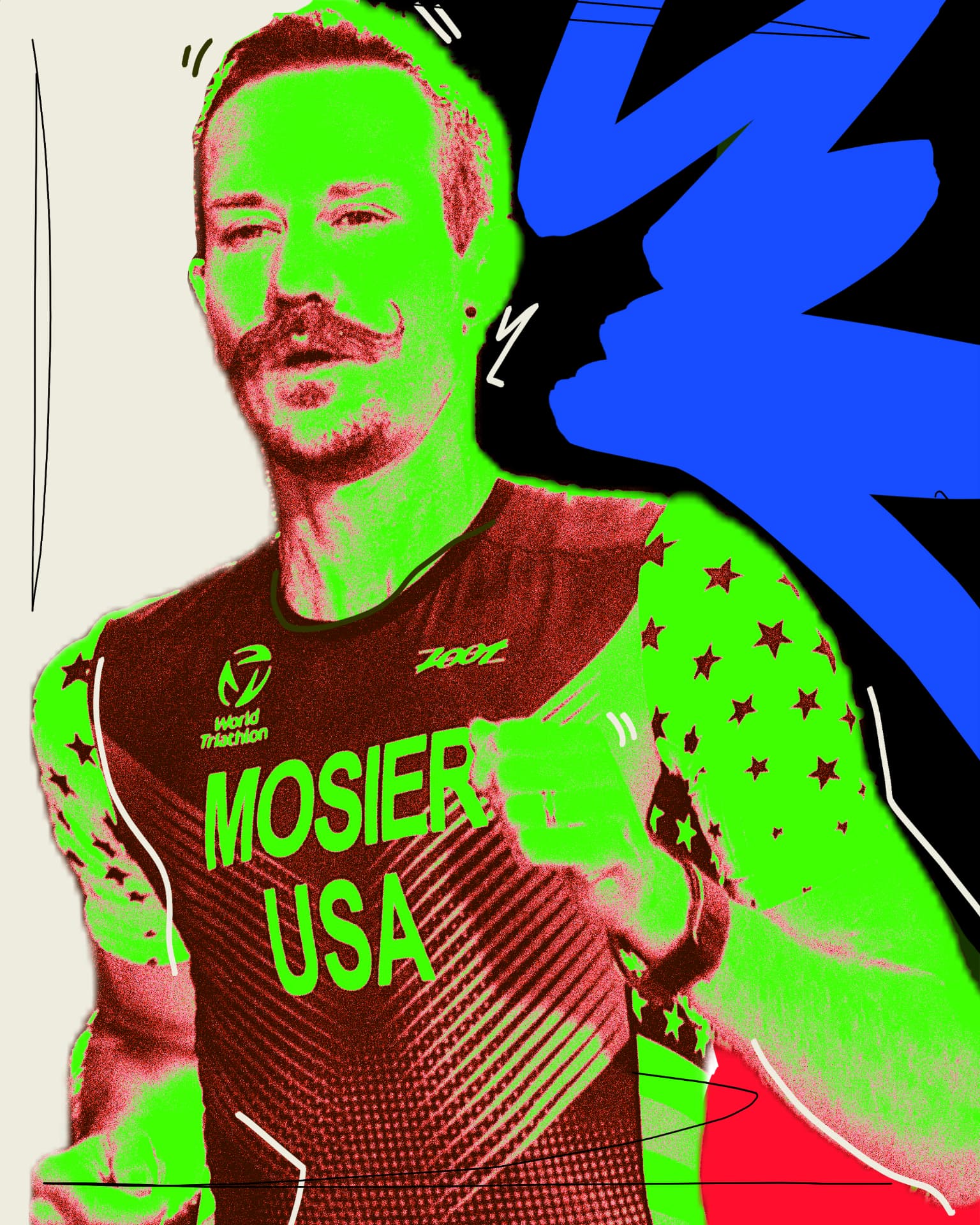 Portrait of Chris Mosier